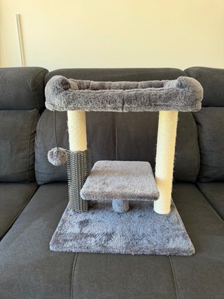 Casita para gato de peluche