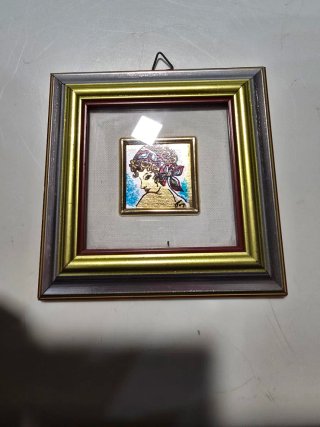 Quadretto con figura donna