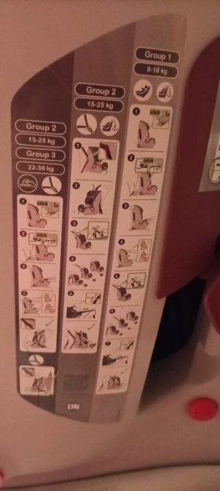 Silla coche bebé Römer Isofix