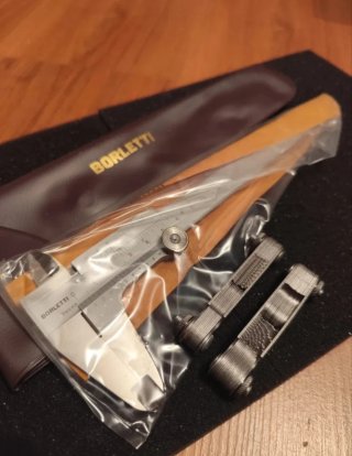 Lote de Calibre 150 mm y galgas peines