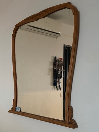 Espejo Vintage Madera Tallada