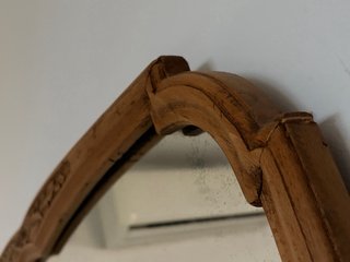 Espejo Vintage Madera Tallada