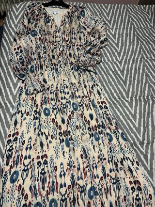 Vestido Pedro del Hierro Estampado Talla L