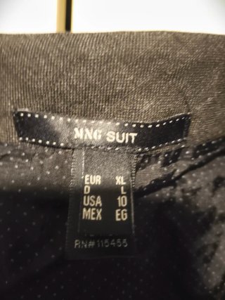 Vestido Mango Suit Negro