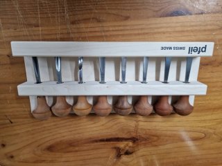 SET DE 8 GUBIAS DE GRABADO PFEIL REF B 8er A