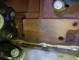 Motor completo peugeot rh02 3008 2.0 rectp5567973