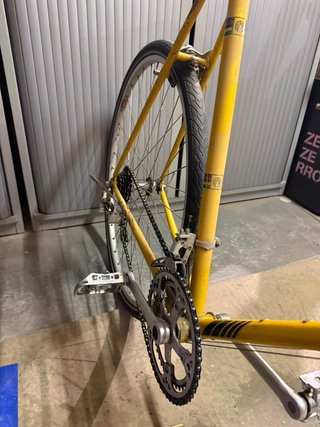 Bicicleta Urbana Vintage Amarilla