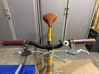 Bicicleta Urbana Vintage Amarilla