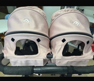 Passeggino gemellare BabyMonster Happy Twin