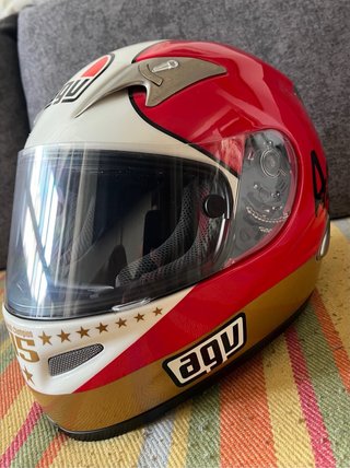 Casco moto AGV Hi-Tech 15º anivers Giac Agostini