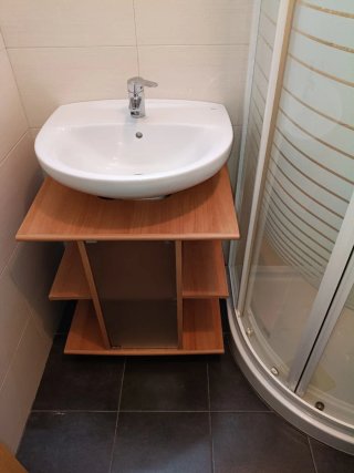 Mueble para lavabo de madera