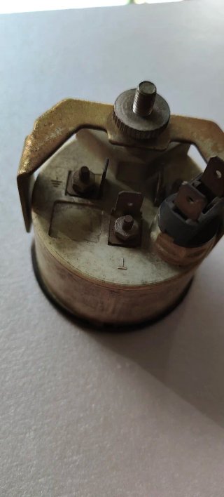 Manómetro + Sensor presión aceite