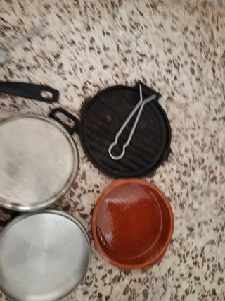 Lote de cocina: sartén, ollas...