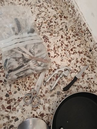Lote de cocina: sartén, ollas...