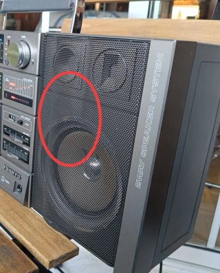 Radiocasete Sanyo C15