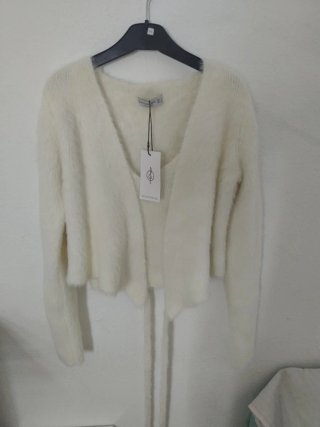 Conjunto Stradivarius: Camiseta tirantes y chqt