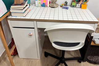 Mesa escritorio Ikea blanca