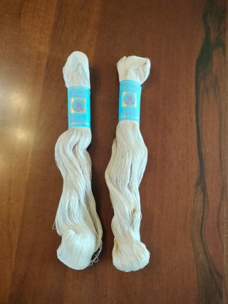 2 matasse Filo di Scozia N.25