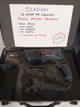 Taladro percutor profesional Bosch
