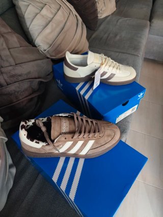 Zapatillas Adidas Talla 38 Beige/Blanco