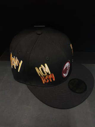 Gorra New Era 59FIFTY AC Milan Negra  Talla 347.1/