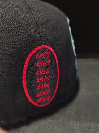 Gorra New Era 59FIFTY AC Milan Negra  Talla 347.1/
