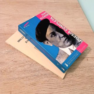 Lote 2 libros del poeta JUAN ALCAIDE