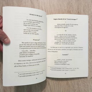 Lote 2 libros del poeta JUAN ALCAIDE