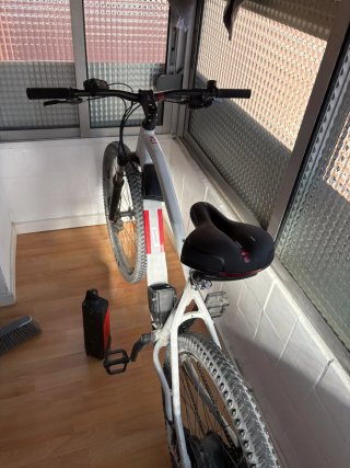 Bicicleta Eléctrica Gris