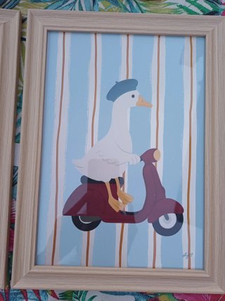 Lote 3 Quadri Decorativi per Bambini
