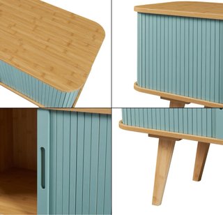 Mueble TV aparador madera y metal
