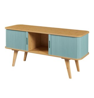 Mueble TV aparador madera y metal
