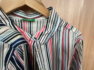 Lote de 3 Camisas Algodón Benetton Mujer Talla XL