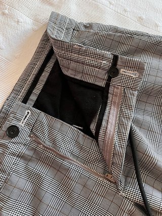 Pantalones de chico a cuadros