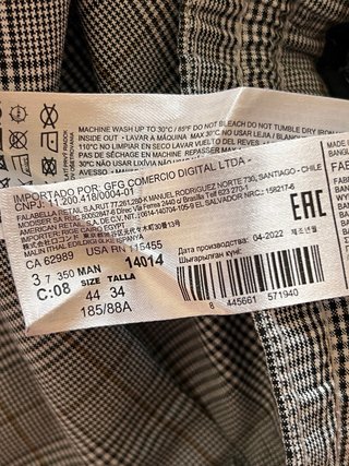 Pantalones de chico a cuadros