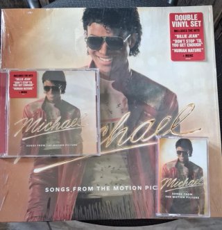 Michael Jackson - Vinile+CD+Cassetta