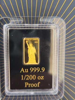 Moneta d'Oro Au 999.9 1/200 oz Proof