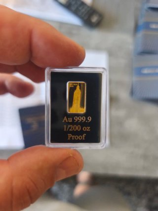 Moneta d'Oro Au 999.9 1/200 oz Proof