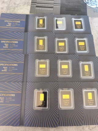 Moneta d'Oro Au 999.9 1/200 oz Proof