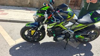 Kawasaki Z900 2017 Negra y Verde