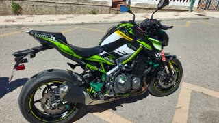 Kawasaki Z900 2017 Negra y Verde