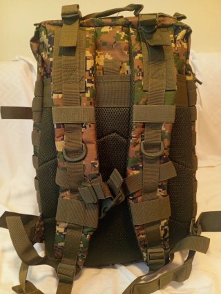 Mochila Táctica Militar 45L Camuflaje