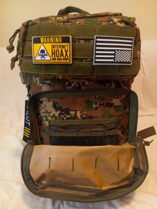 Mochila Táctica Militar 45L Camuflaje