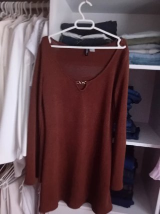 Vestido marrón y regalo 2 prendas