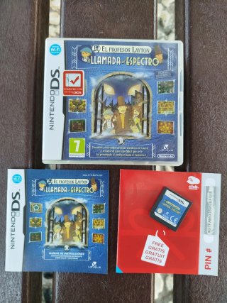 El Profesor Layton y la Llamada del Espectro nds