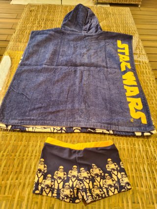 Set Star Wars: Mantello e Costume da Bagno per Bambino di Zara
