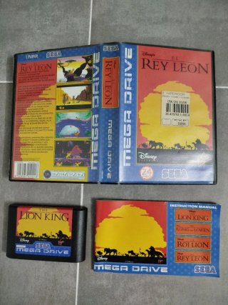 El Rey León Sega Mega Drive