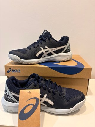 Zapatillas Asics Gel-8 Azul/Blanco