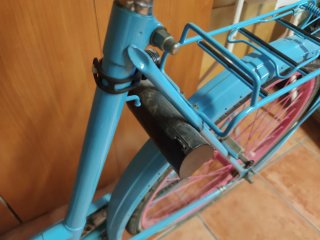 Bicicleta Triumph Antigua Vintage Azul