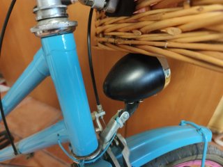 Bicicleta Triumph Antigua Vintage Azul